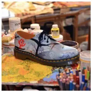Rare! Dr. Martens x Gary Baseman Artist Designed 1461 Oxford Shoes Men\'s Size 8 Dr. Martens | Shoes | Rare Dr Martens X Gary Baseman Artist  main image 2